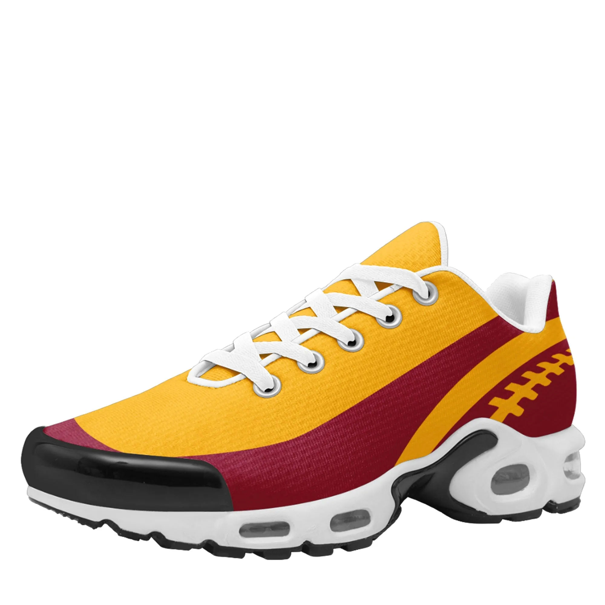 Custom Yellow Red TN Shoes Personalized Sneakers TN-D020077-2