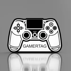 Customizable Play Station Controller Lightbox