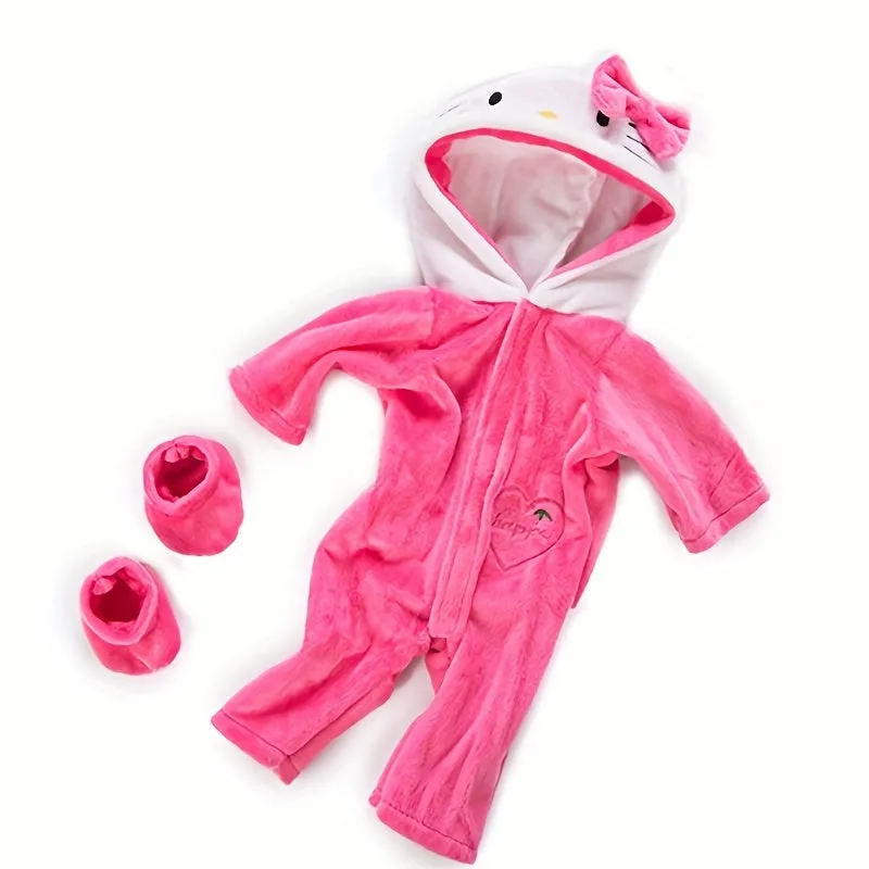 Cute 43cm17inch Jumpsuit Doll Clothes  Doll Not Included