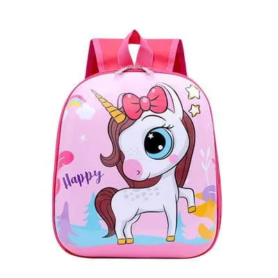 Cute and Fancy Theme Hard Egg-shell Backpack For Kids