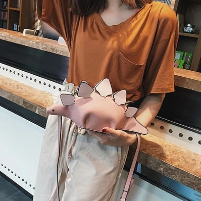 Cute and Funny Dinosaur Cross-body Handbags