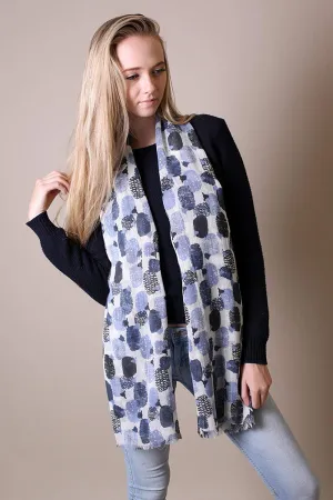 Cute Baa Baa Sheep Soft Wool Scarf