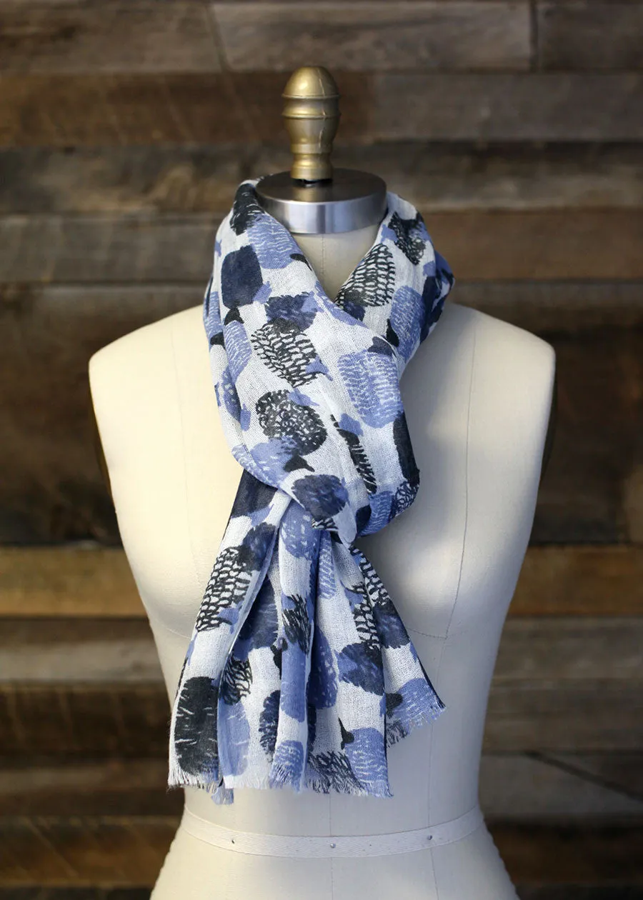 Cute Baa Baa Sheep Soft Wool Scarf