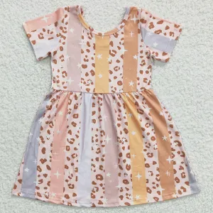 Cute Baby Girls Dress Short Sleeve Summer Dresses GSD0266