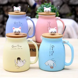 Cute cat Caneca