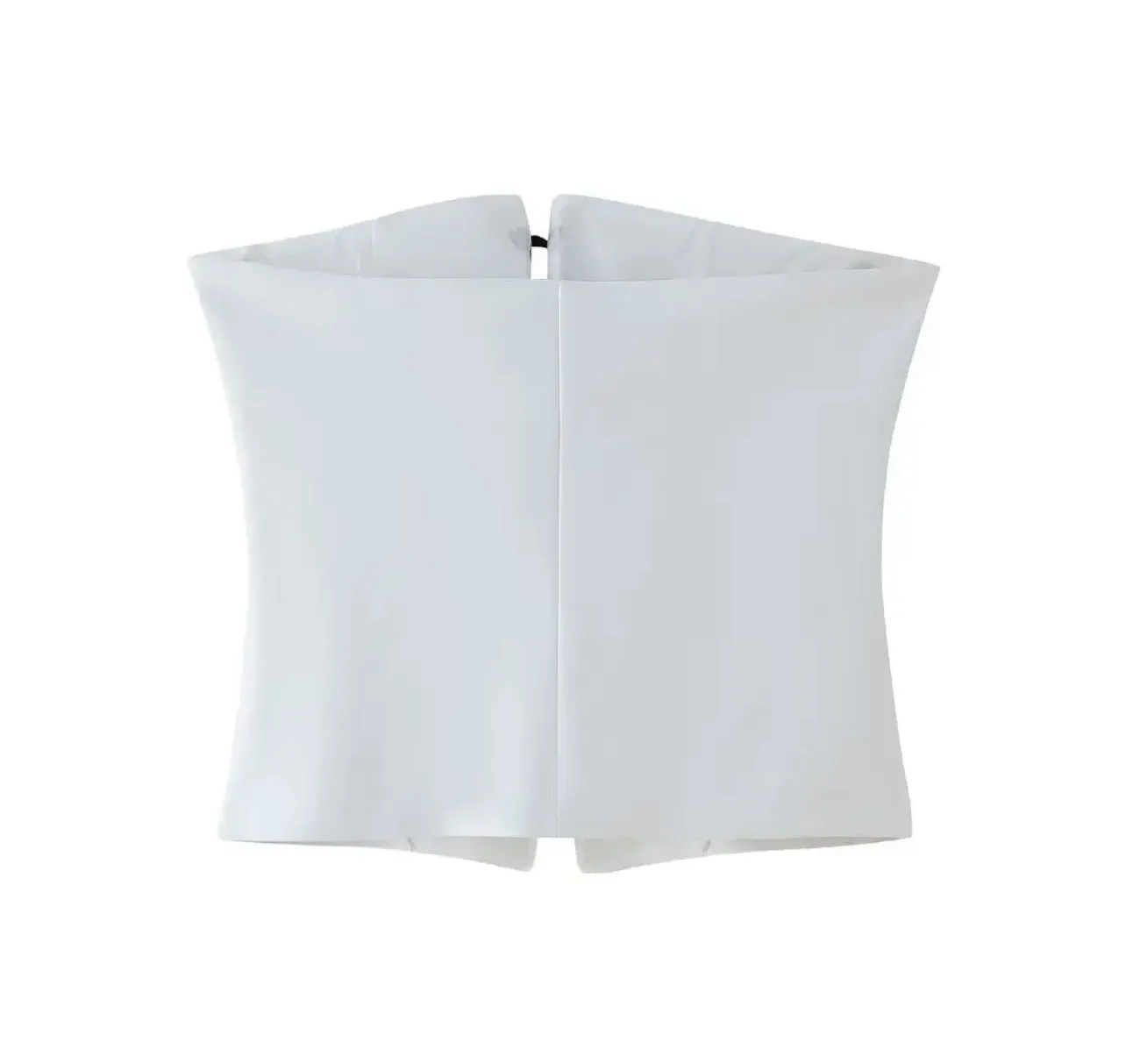 Cute coquette crop top white and black