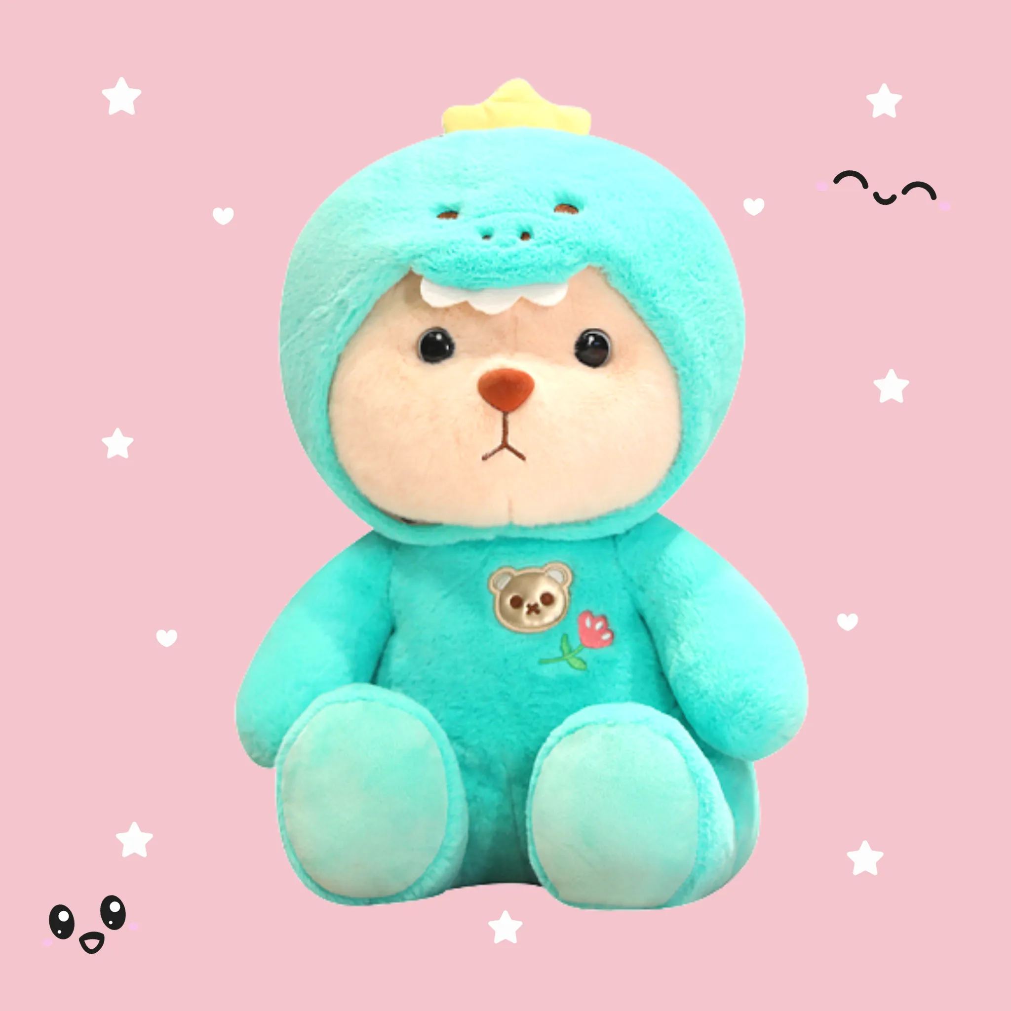 Cute Fuzzy Wuzzy Teddy Bear Plushie