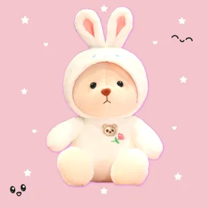 Cute Fuzzy Wuzzy Teddy Bear Plushie