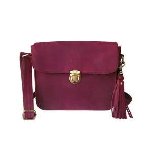 Cute Leather Lockable Crossbody Purse