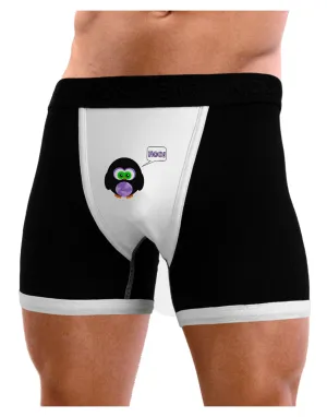 Cute Owl Halloween Hoo Mens Boxer Brief Underwear