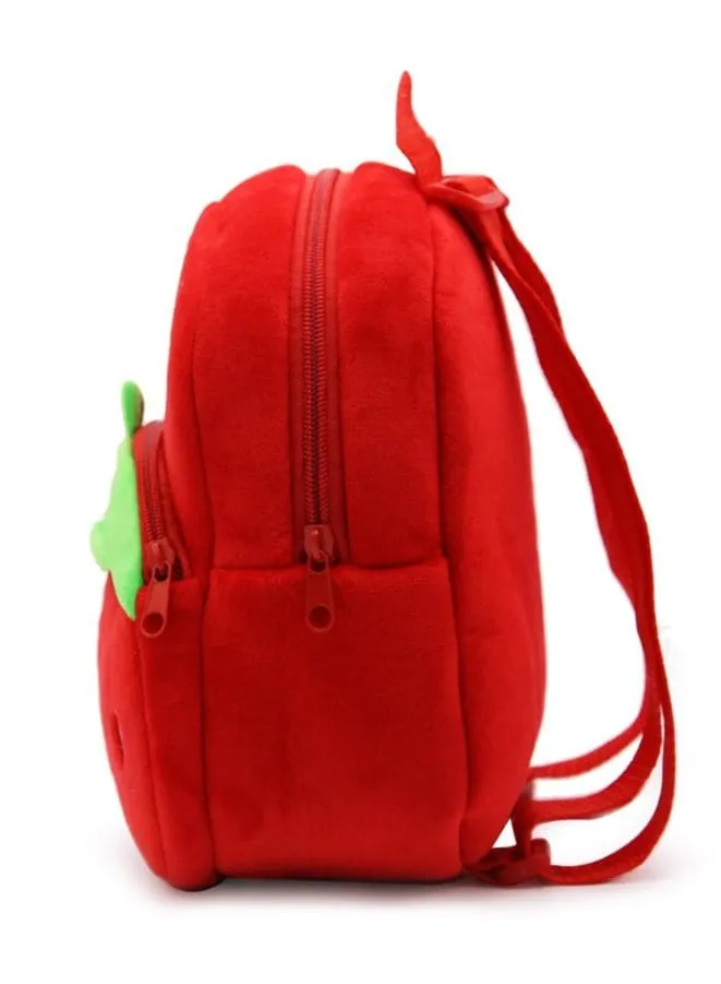 Cute plush backpack for toddlers, Strawberry