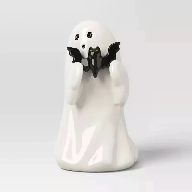 Cute Spooky Ghost Figurines for Halloween Home Decor