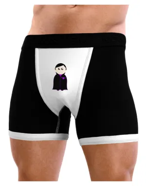 Cute Vampire Boy Halloween Mens Boxer Brief Underwear