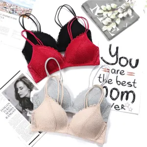 Cutout Lightweight Unwired Push Up Bra