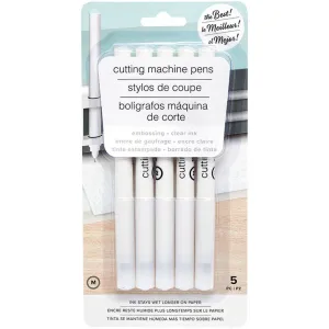 Cutting Machine Pens Embossing Medium Tip Clear