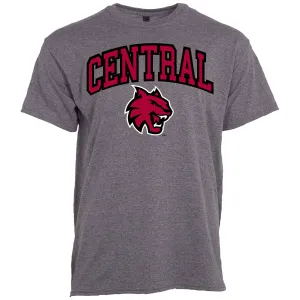 CWU Central Gray Short Sleeve Tee