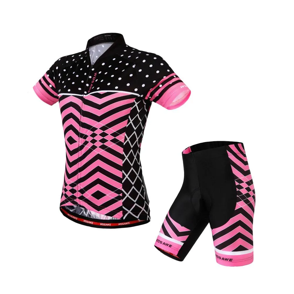 Cycling Jersey with Gel Pad Quick-Dry Short