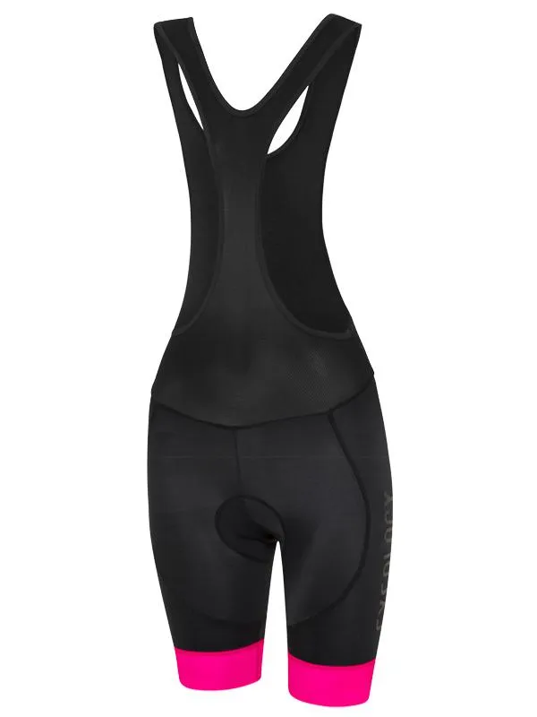 Cycology Women's Bib Shorts Black/Pink