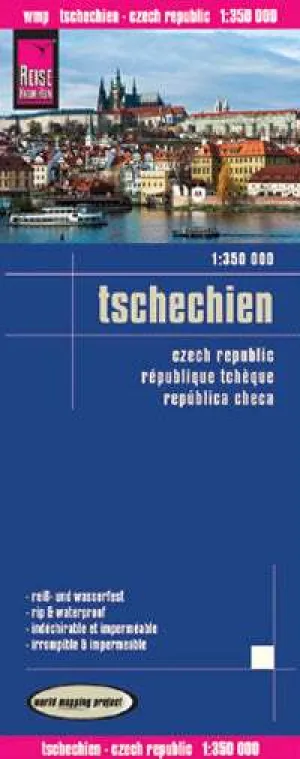 Czech Republic Folded Travel Map (2nd Edition) by Reise Know-How (2012)