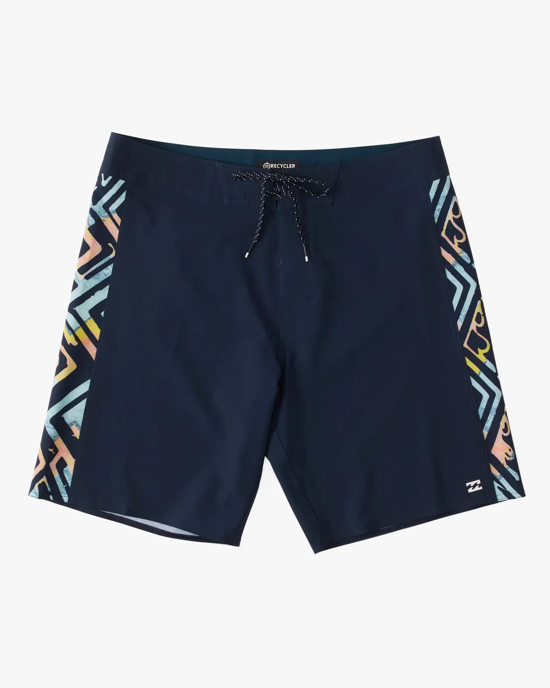 D Bah Ciclo Pro Performance 18" Boardshorts - Navy