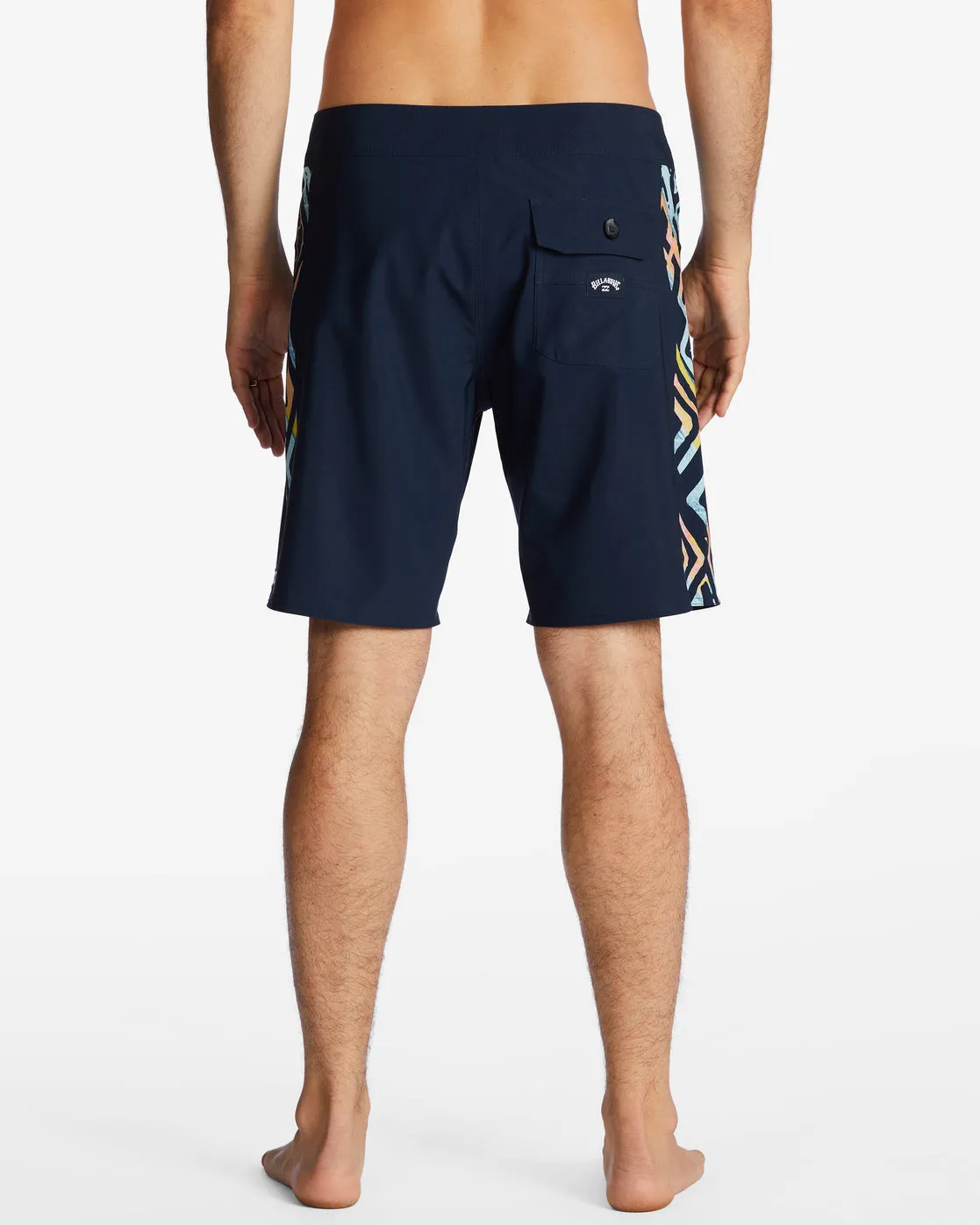 D Bah Ciclo Pro Performance 18" Boardshorts - Navy