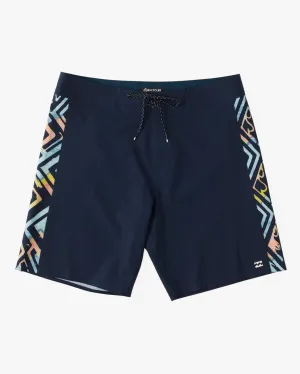 D Bah Ciclo Pro Performance 18" Boardshorts - Navy