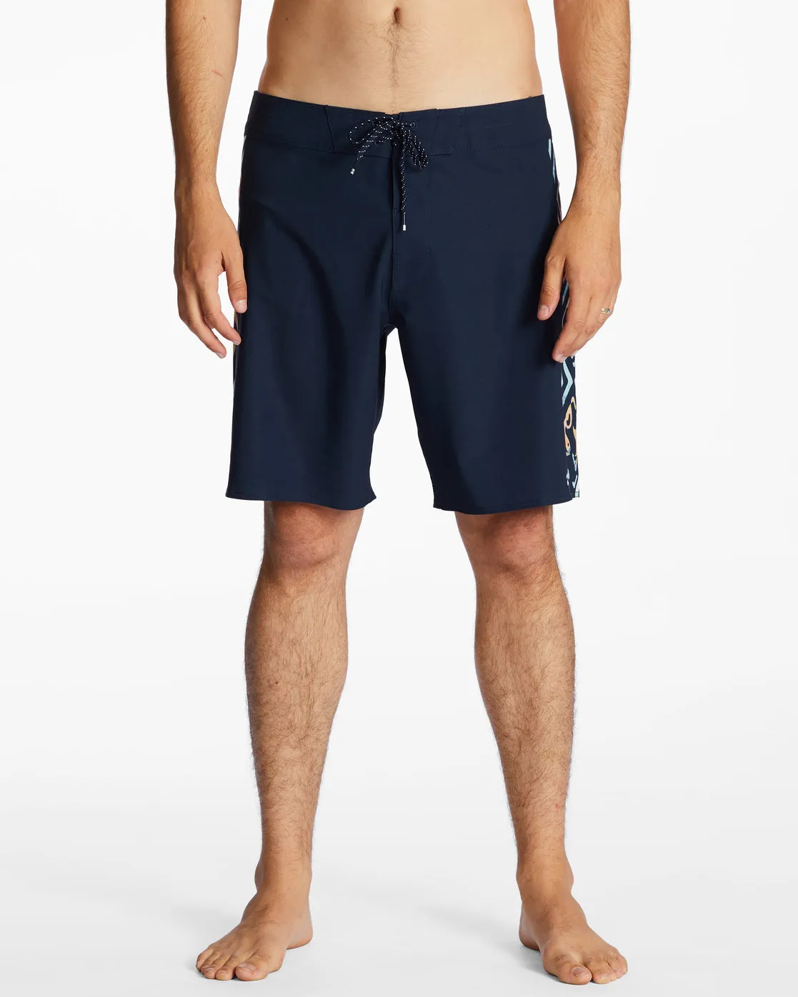 D Bah Ciclo Pro Performance 18" Boardshorts - Navy