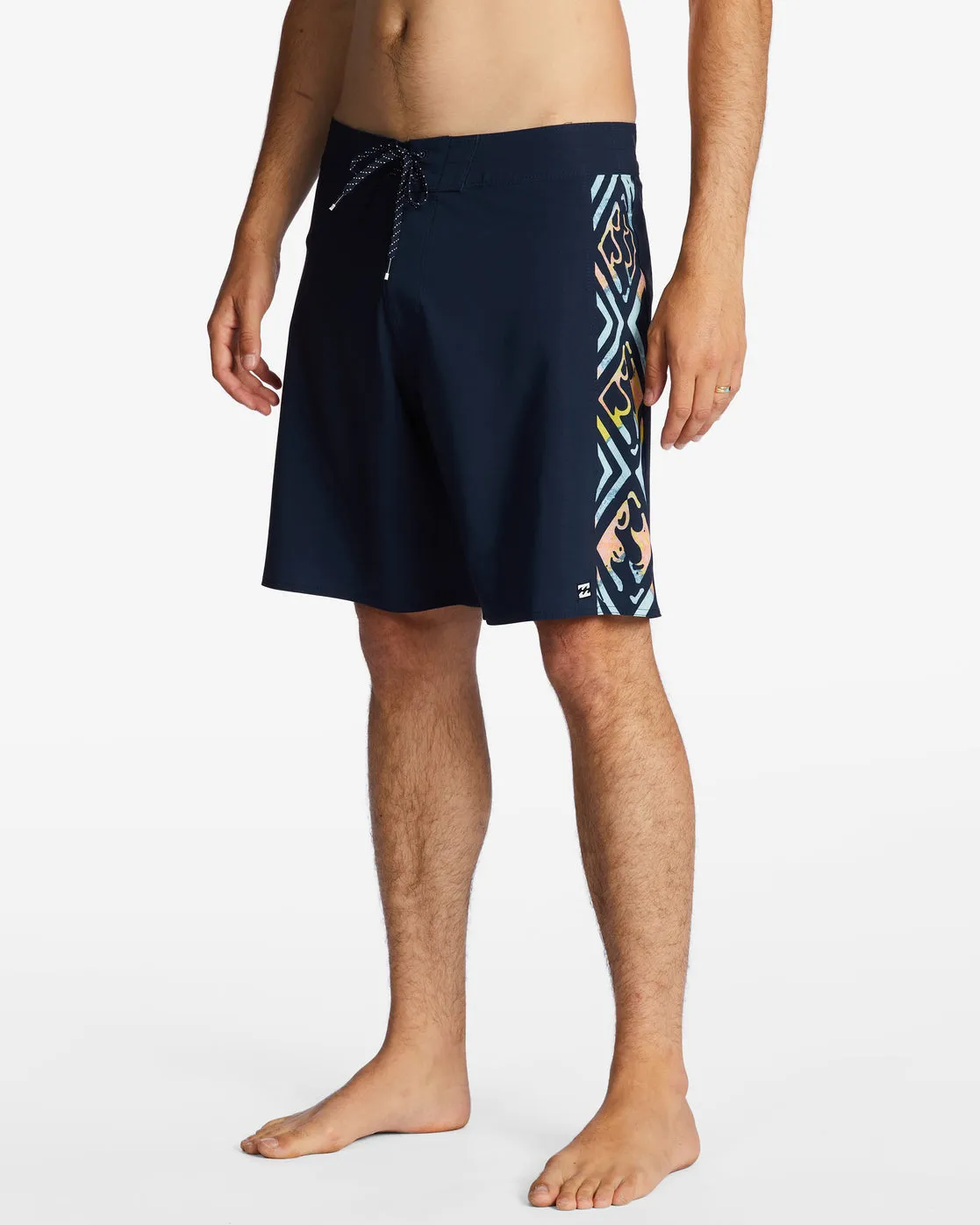 D Bah Ciclo Pro Performance 18" Boardshorts - Navy