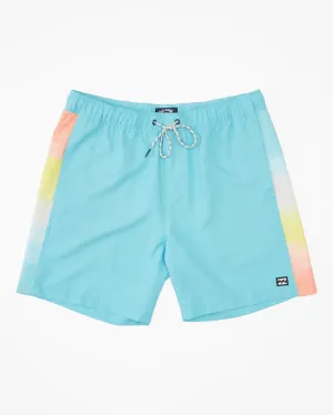 D Bah Layback Boardshorts 17" - Aqua