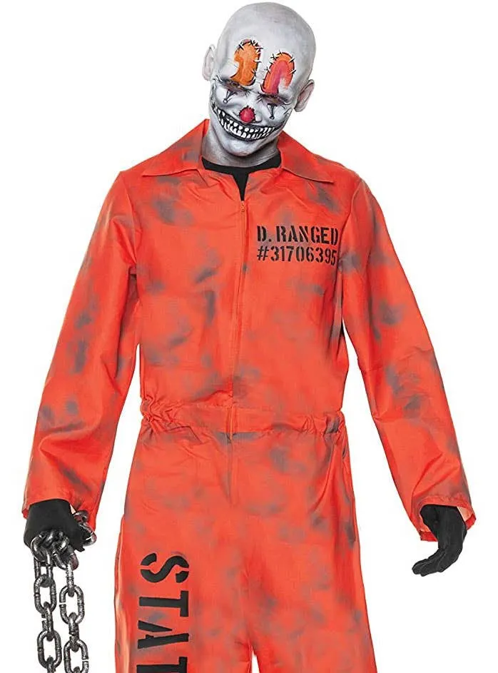 D-Ranged Prisoner Plus Size Mens Halloween Costume