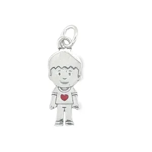 D1253 Red Boy Pendant