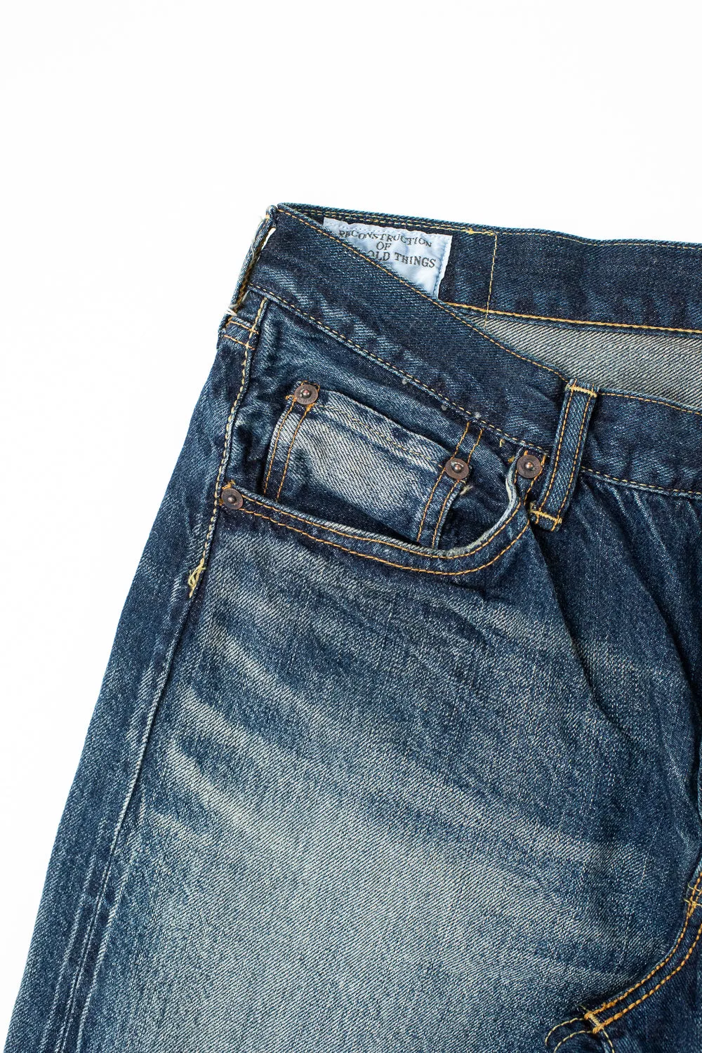 D1882S - 12oz "Crazy" Selvedge Regular Straight - Used-Wash