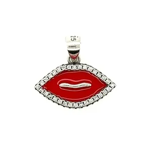 D301 Red Lips Pendant