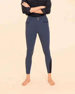 Dada Sport - Kit New - Shapewear Riding Pants with Grip - Baltic Blue