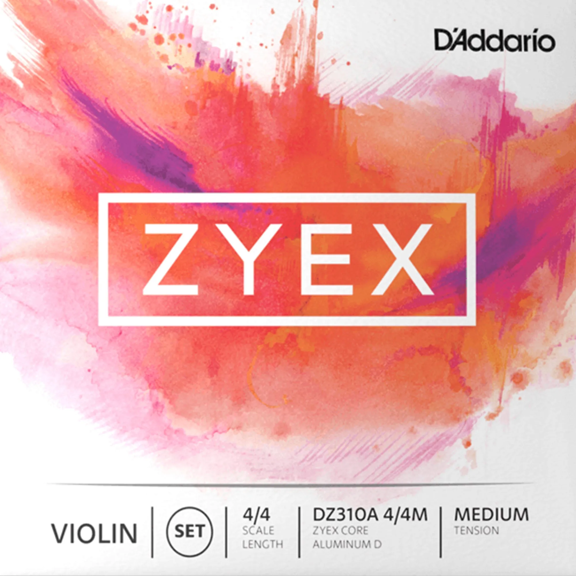 D'Addario Zyex Violin Strings