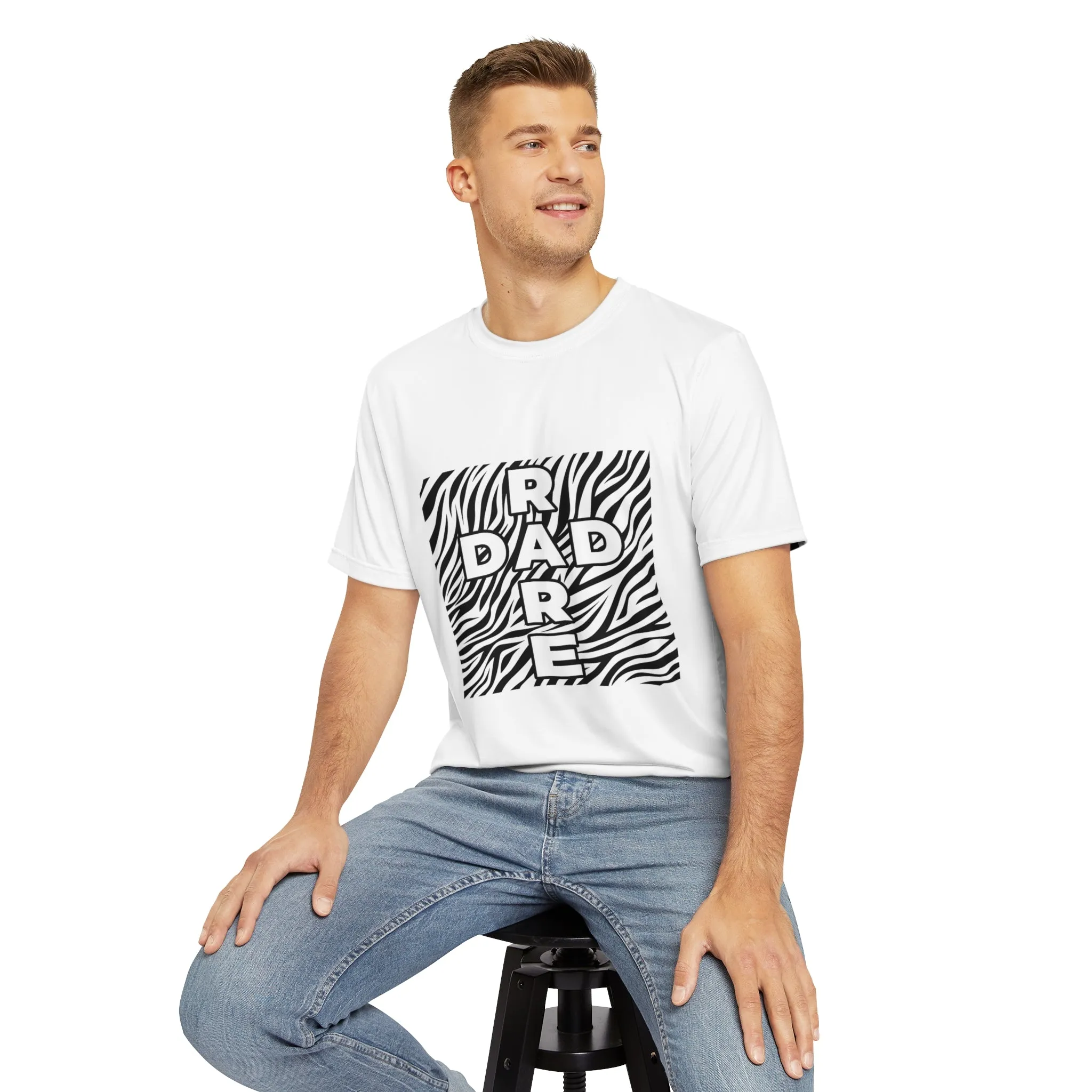 Dads Men's Polyester Tee (AOP)