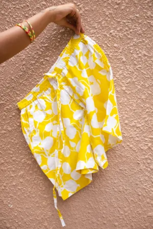 DAFFODIL FLORAL SHORTS