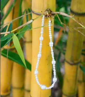 Dagat Philippine Pearl Choker Necklace