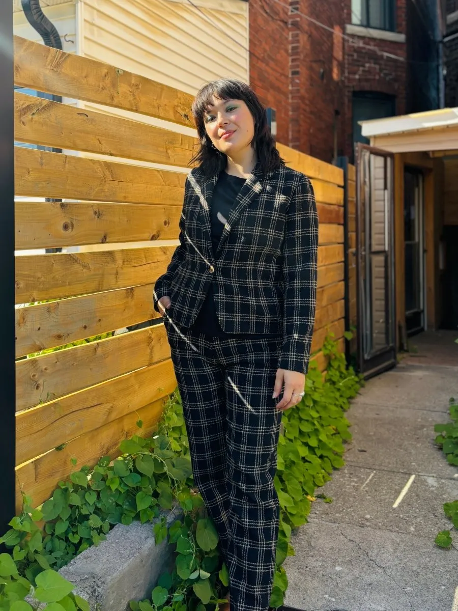 Dagg & Stacey Heuston Pant (Black Plaid)