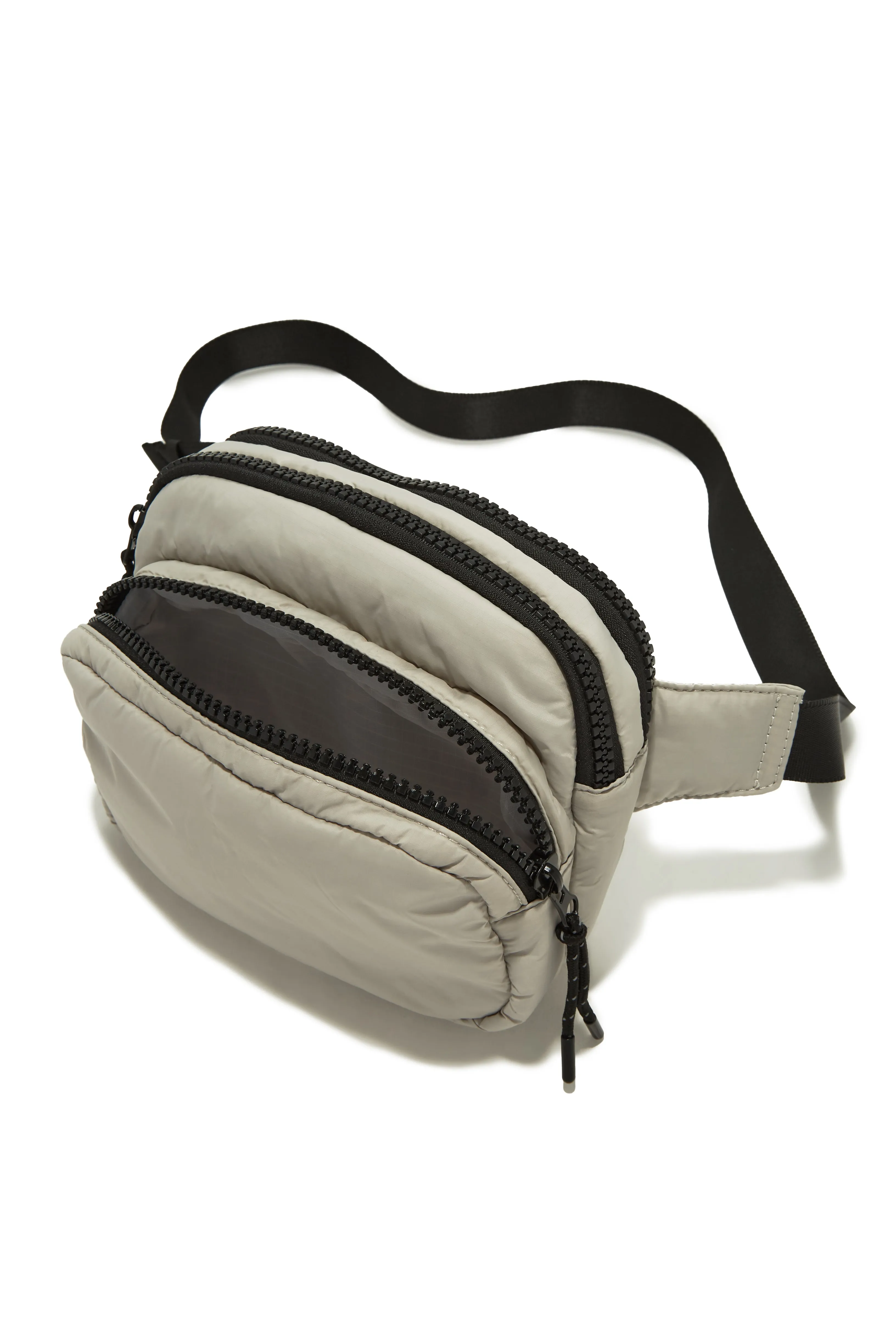 Daily Moves Nylon Belt Bag - Grey