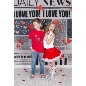 Daily News Printed Backdrop