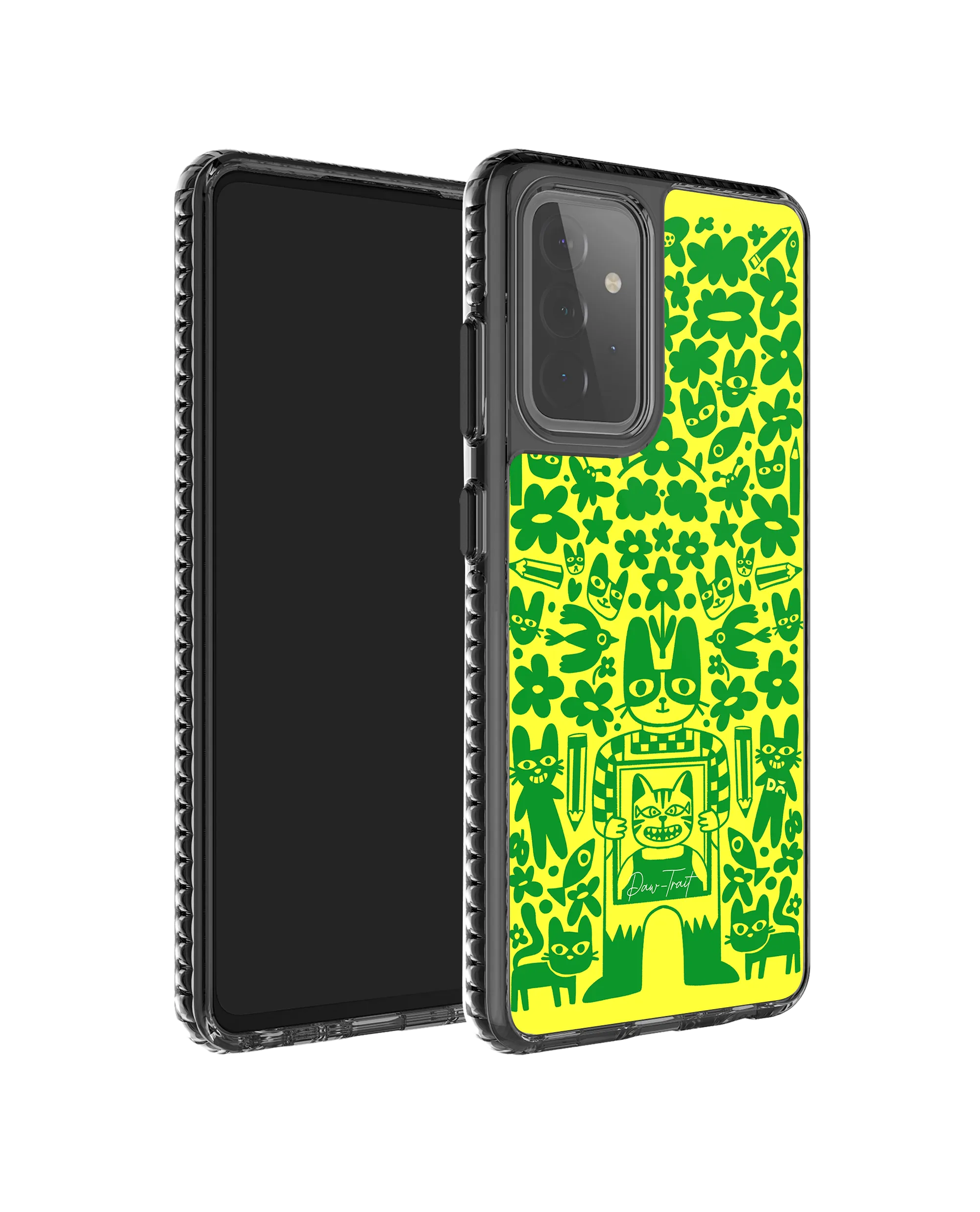 DailyObjects Mew Sketch Stride 2.0 Case Cover For Samsung Galaxy A52