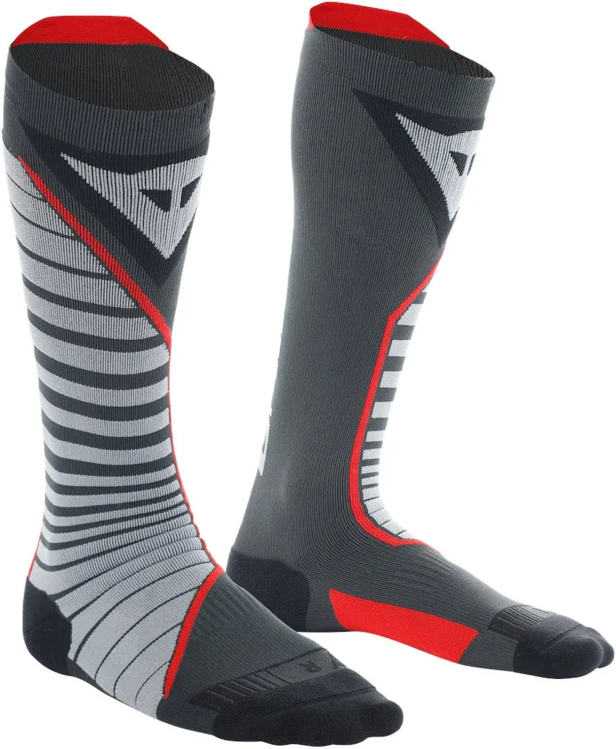 Dainese Thermo Long socks, grey/red