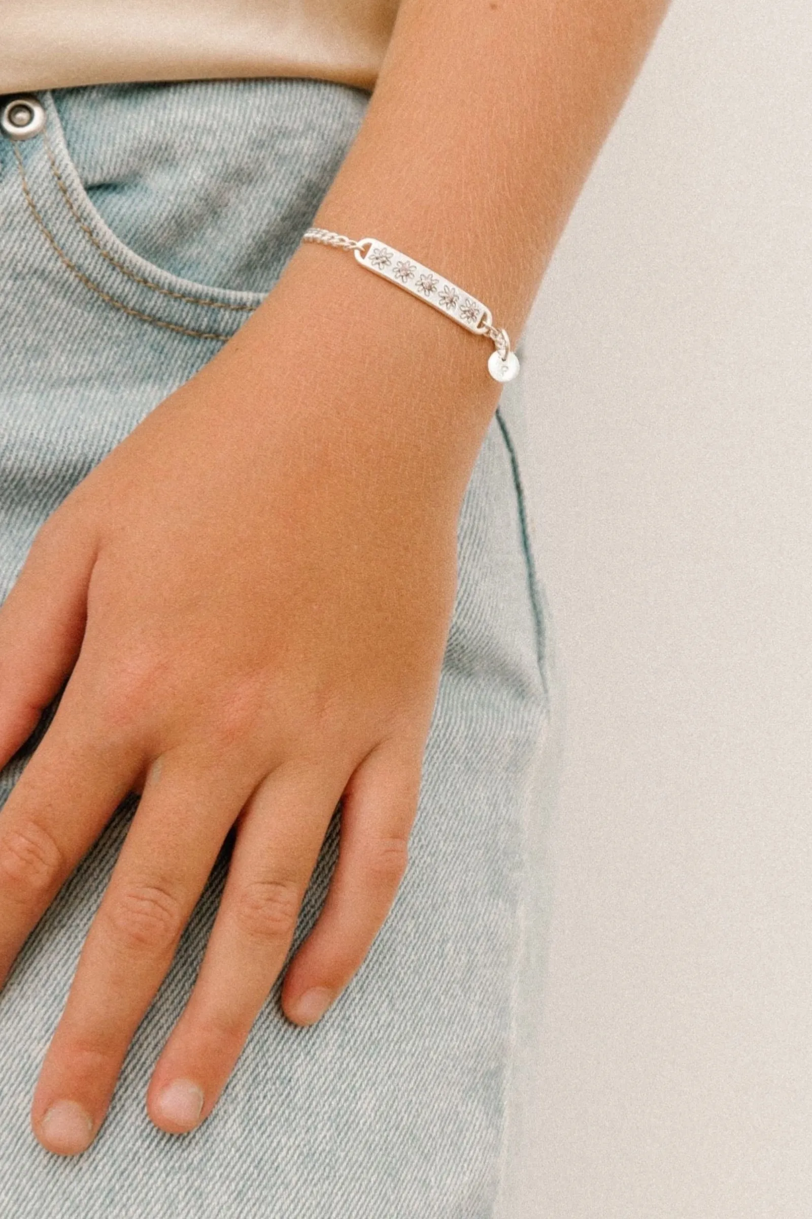 Daisy Bracelet - Silver