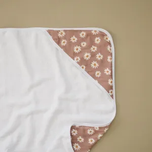 Daisy Dream Muslin Hooded Towel