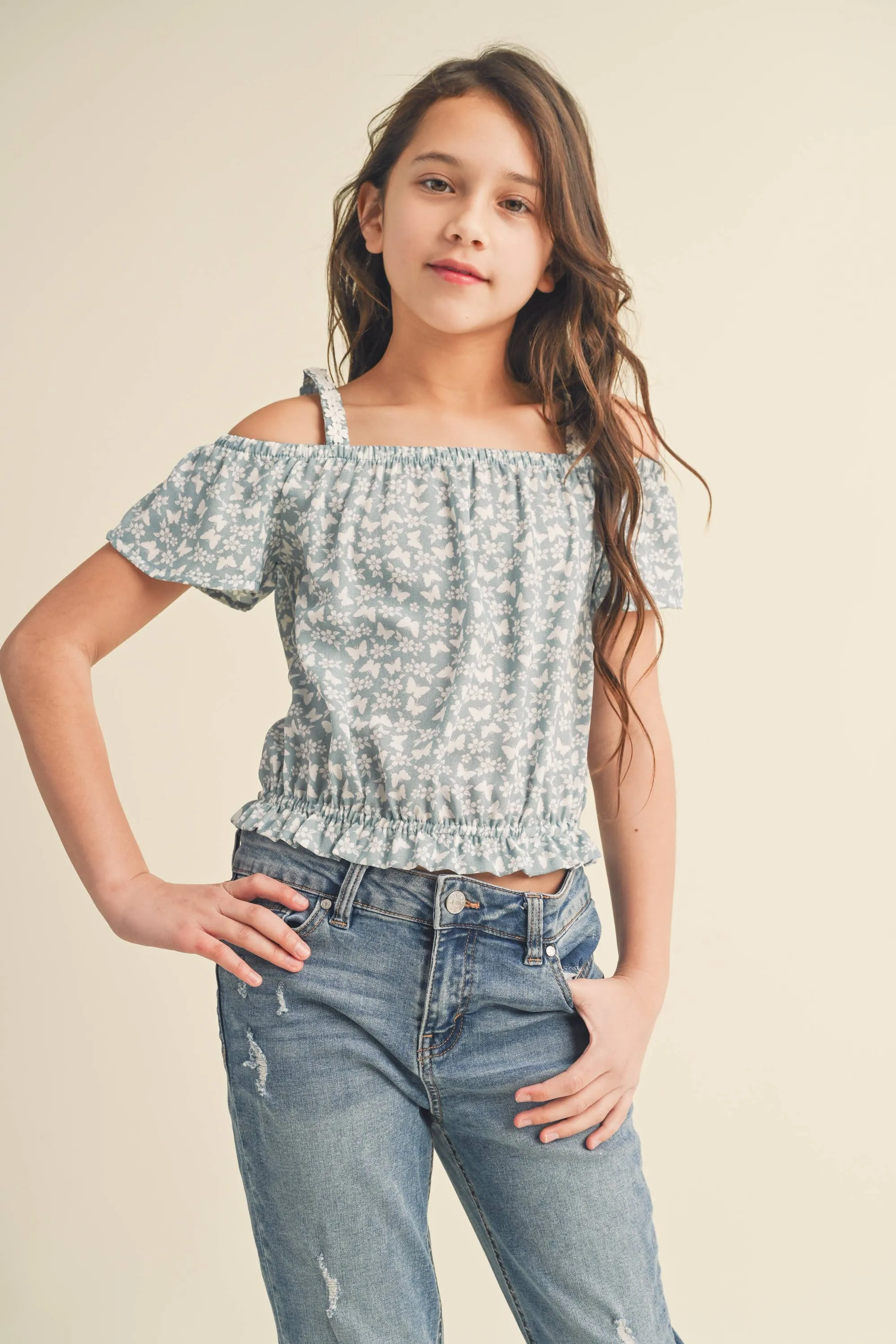 Daisy Off Shoulder Strap Top