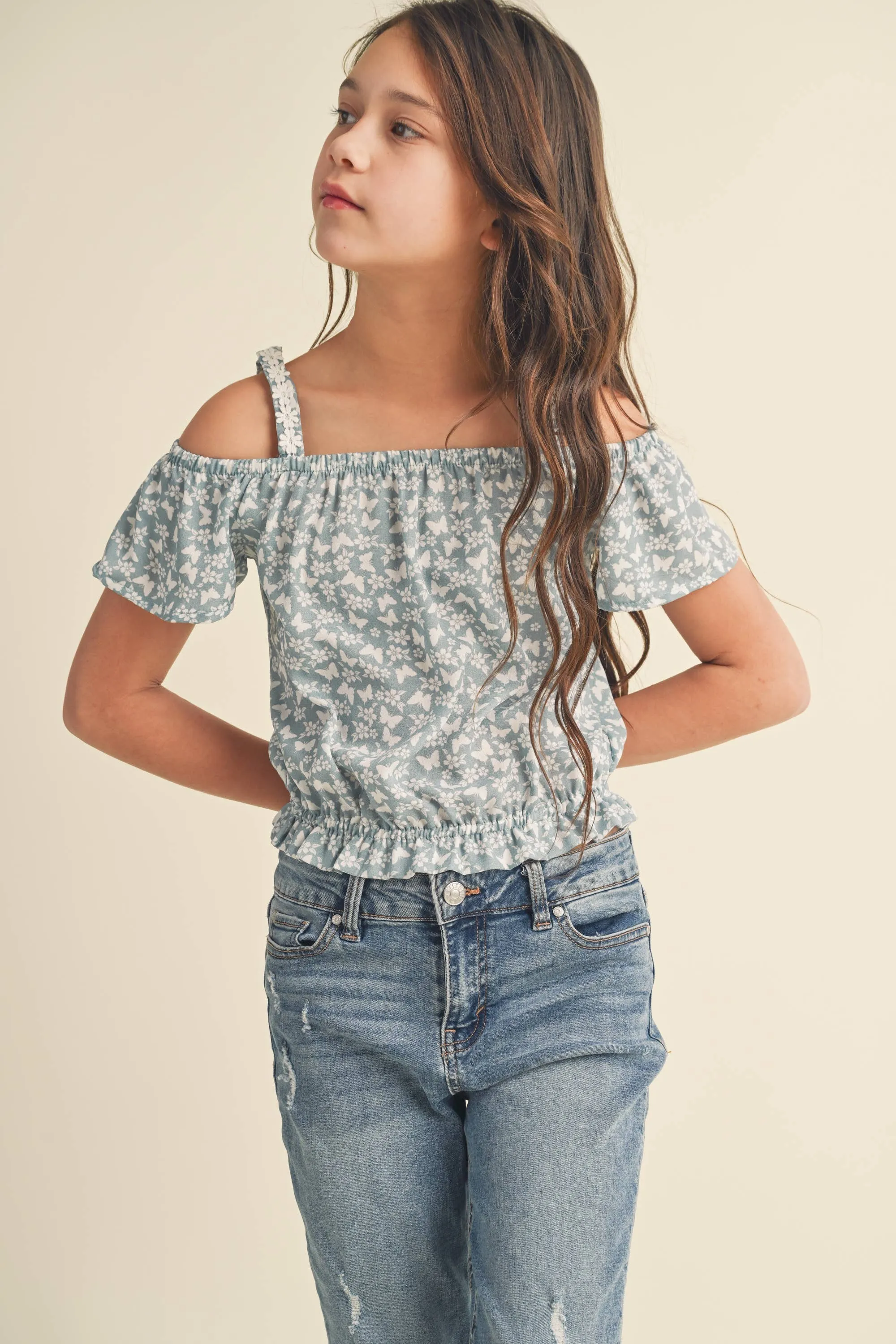 Daisy Off Shoulder Strap Top