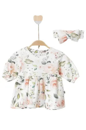 Daisy Salmon Baby Dress