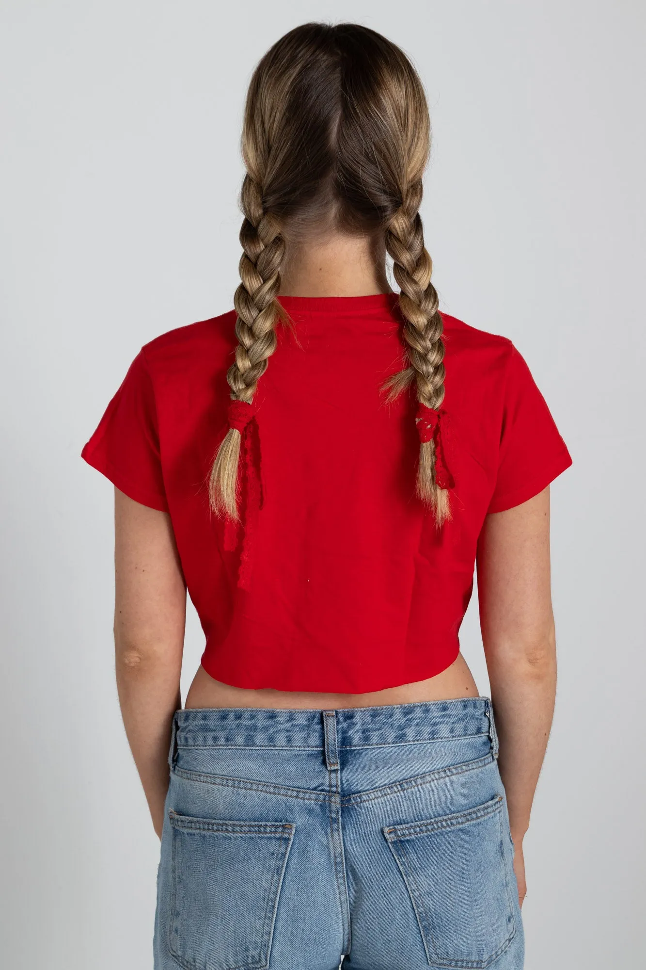 Daisy Street Ai Is My Bf Cropped Tee