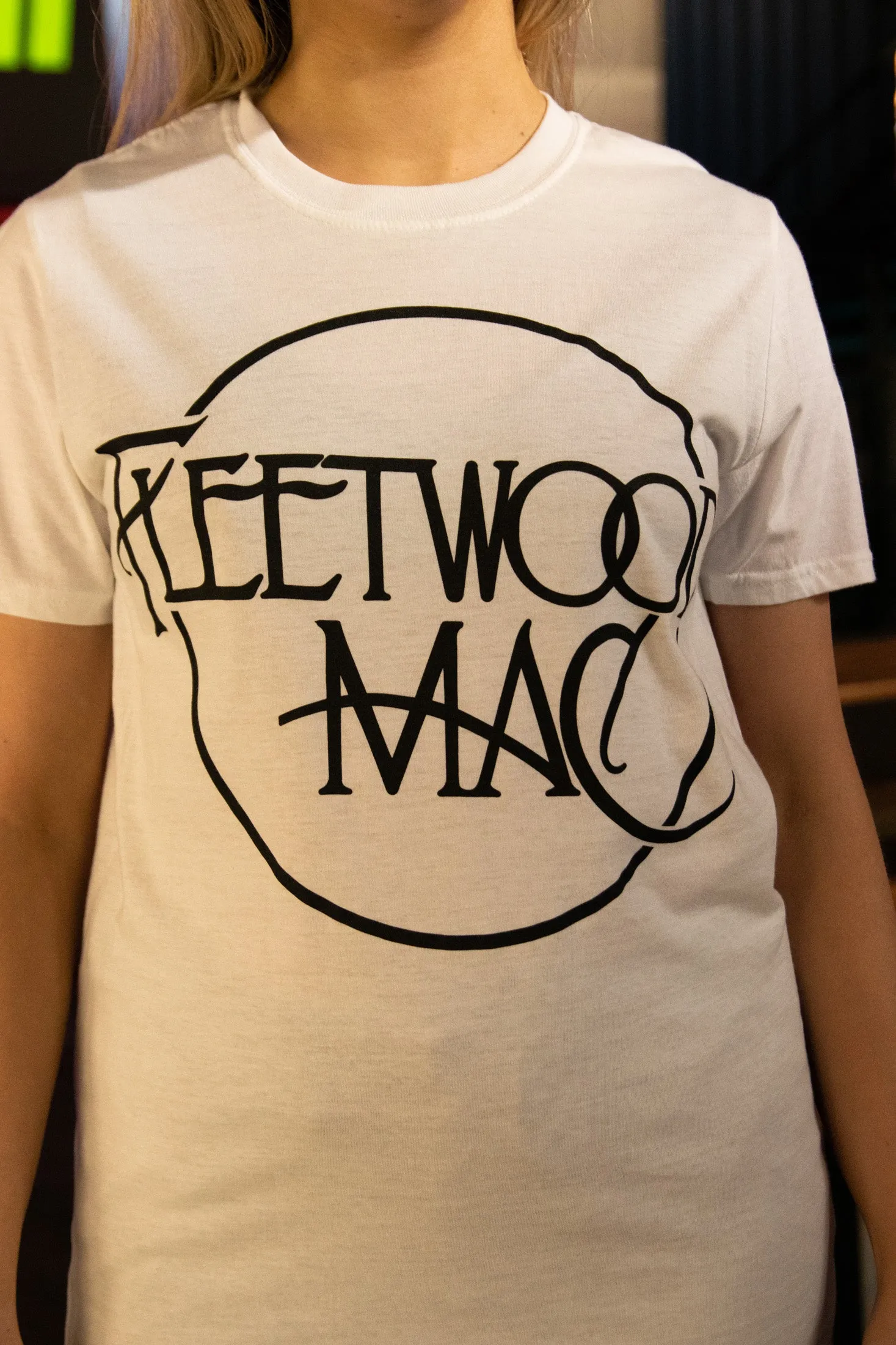 Daisy Street Fleetwood Mac White Tee